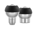 MOMO Race Shift Knob Aluminum with Black AirLeather Insert