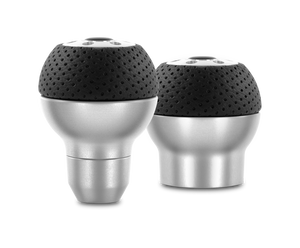 MOMO Race Shift Knob Aluminum with Black AirLeather Insert