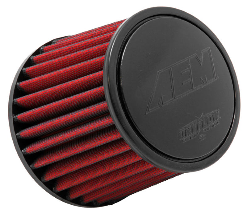AEM Induction 21-204DK Dryflow Universal Clamp-On Air Filter, 3.5 Inch Diameter