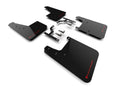 Rally Armor 23-24 Toyota Sequoia Black UR Mud Flap w/ Red Logo (MF88-UR-BLK-RD)