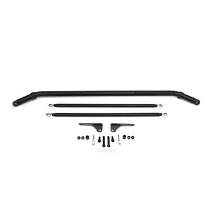 BLOX Racing Black Harness Bar for 1994-2001 Acura Integra, 1992-2000 Honda Civic, 2002-2006 Acura RSX, and 1988-1991 Honda CRX