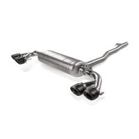 Akrapovic Slip-On Line for 2019-2020 Mercedes-AMG A35 Hatchback with OPF/GPF – Titanium with Carbon Tips