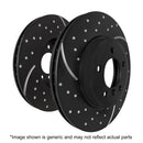 EBC 34319 3GD Series Sport Slotted Front Rotors for Subaru Legacy, Outback, WRX, and Tribeca