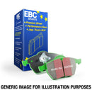 EBC Greenstuff 2000 Series Sport Rear Brake Pads for Subaru Outback and Legacy (Part Number: ebcDP22257)