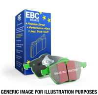 EBC Greenstuff 2000 Series Sport Rear Brake Pads for Subaru Outback and Legacy (Part Number: ebcDP22257)