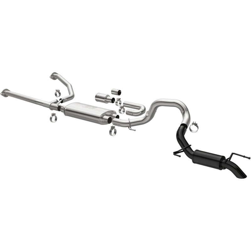 MagnaFlow 2023+ Toyota Sequoia Overland Series Black Cat-Back Exhaust (19625)
