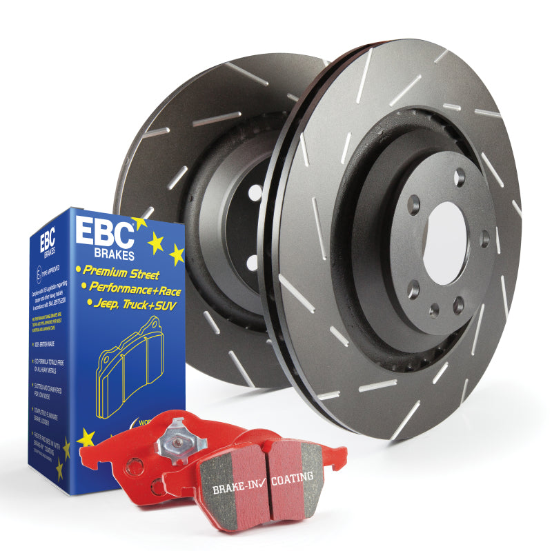 EBC 22+ WRX S4 Brake Pad and Rotor Kit also fits WRX 2015-2018 – Premium Performance and Reduced Dust