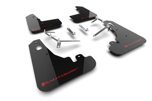 Rally Armor 22-25 Subaru BRZ / Toyota GR86 Black UR Mud Flap w/Red Logo (MF99-UR-BLK-RD)