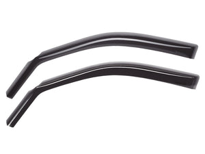 WeatherTech 2017+ Nissan Armada Front Side Window Deflectors - Dark Smoke (801000)