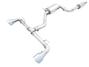 AWE Tuning 2022 VW GTI MK8 Touring Edition Exhaust - Chrome Silver Tips
