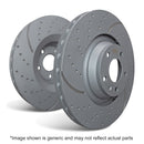 EBC 34319 3GD Series Sport Slotted Front Rotors for Subaru Legacy, Outback, WRX, and Tribeca