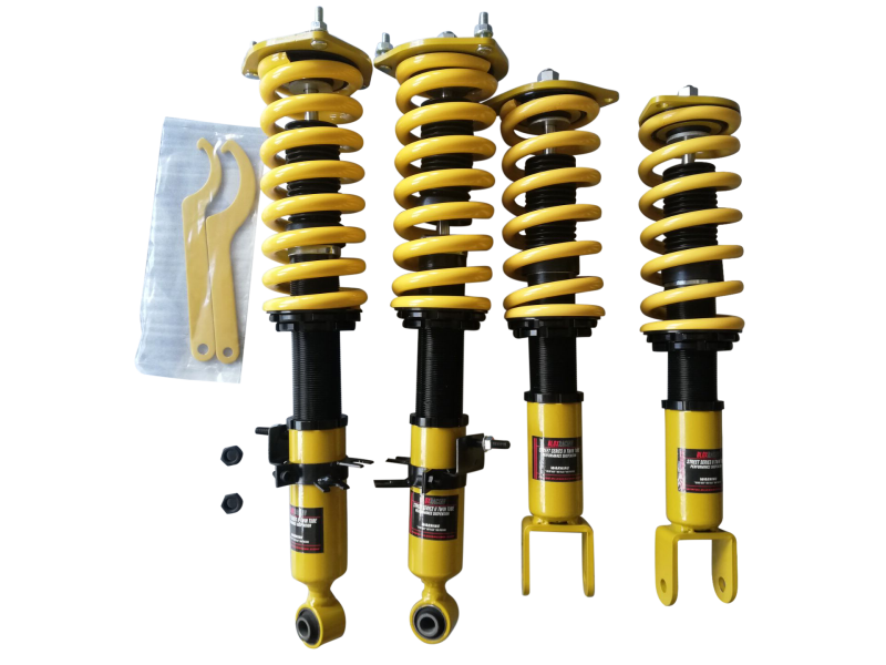 BLOX Racing Non-Adjustable Damping Street Series II Coilovers for 2011-2014 Hyundai Genesis