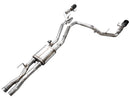 AWE Tuning Gen 3 Ford Raptor SwitchPath Exhaust - Diamond Black Tips