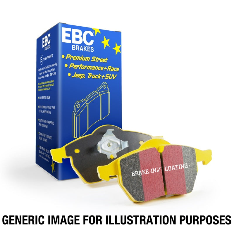 EBC Yellowstuff Front Brake Pads for Subaru Legacy and WRX 2005-2007 – High-Performance Street and Track Use
