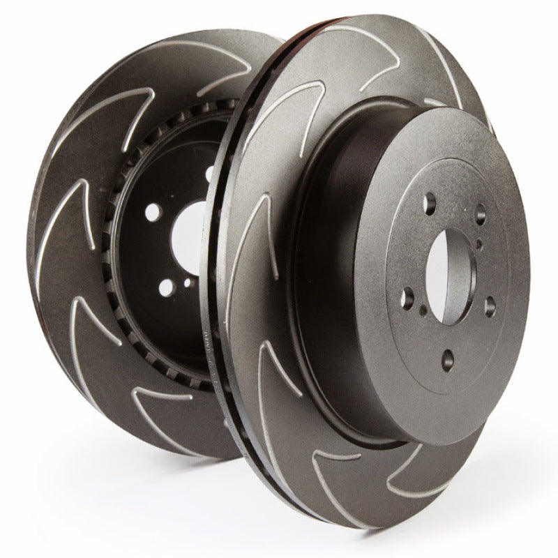 EBC 22+ WRX BSD Series Rear Rotors for Subaru - Vented, V Slot Design, 300mm Diameter