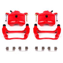 Power Stop 13-15 Acura ILX Front Red Calipers w/Brackets - Pair
