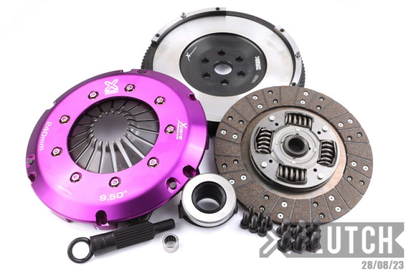 XClutch 06-07 Mazda Mazdaspeed 3 2.3L Turbo Stage 1 Sprung Organic Clutch Kit (XKMZ24530-1A)