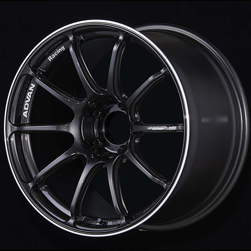 Advan RSIII 18x8.5 / +38 Offset / 5x114.3 / 73mm Bore / Black Gunmetallic and Ring