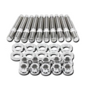 BLOX Racing SUS303 Stainless Steel Intake Manifold Stud Kit M8 x 1.25mm, 55mm Length - 8 Pieces