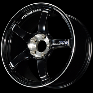 Advan TC-4 SE 18x8.5 / +31 Offset / 5-114.3 / 73mm Bore / Racing Gloss Black & Diamond Cut