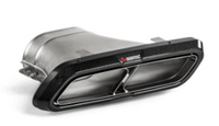 Akrapovic Evolution Tail Pipe Set for Mercedes-Benz E63 (W213) 2018 High Gloss Carbon