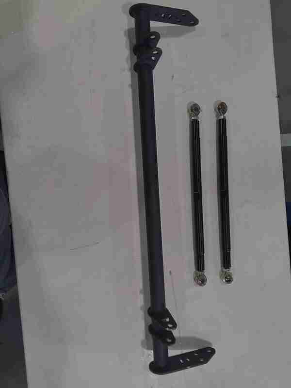 BLOX Racing Front Traction Bar Kit for Honda Civic EG DC EK — Incomplete: Missing (Unit 2)