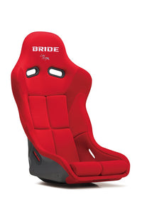 BRIDE NURMAN Red carbon shell bucket seat HN1BSC, front three-quarter view