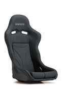 BRIDE NURMAN NUGRAIN HN1NR2 Charcoal Gray carbon bucket seat, front three-quarter view