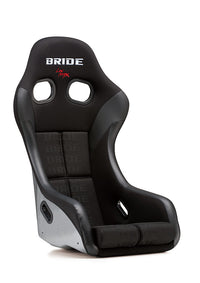 BRIDE Zeta IV FRP Seat w standard cushion — Black Logo Edition