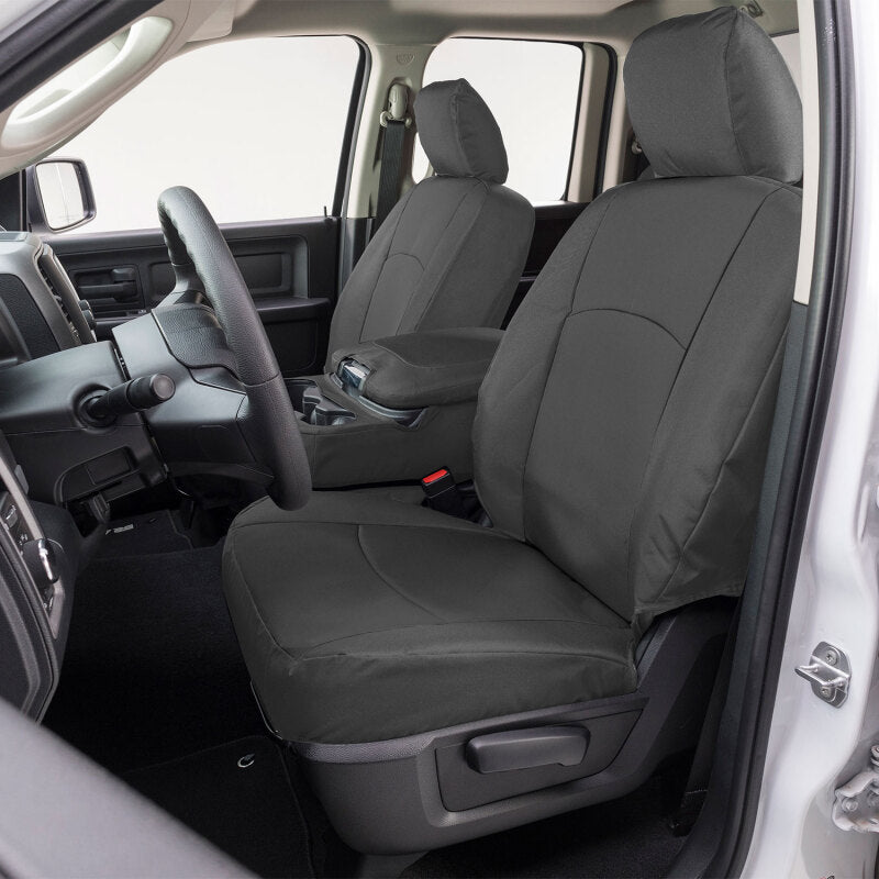 Covercraft 17-24 Nissan Armada Endura PrecisionFit Custom Second Row Seat Covers - Charcoal/Charcoal (GTN678ENCC)