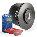 EBC S12 Brake Pad and Rotor Kit for 2015-2018 Subaru WRX - Premium Upgrade with Reduced Dust and Enhanced Braking Performance