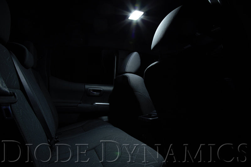 Diode Dynamics 31mm SMF2 LED Bulb - Cool White - Easy Install Replacement for Volkswagen Vanity Lights