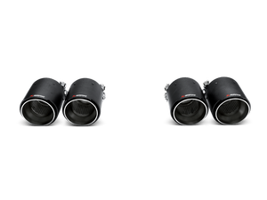 Akrapovic Carbon Tail Pipe Set for BMW M3 M4 (2014-2017) - Part Number akrTP-CT/26
