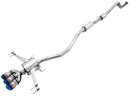 AWE 17-21 Honda Civic Type R Touring Edition Triple Vapor Blue Exhaust