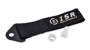 ISR Performance Universal Racing Tow Strap - Black (IS-TS-BK)