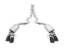 AWE Tuning 2018+ Ford Mustang GT (S550) Cat-Back Exhaust - Touring Edition (Quad Diamond Black Tips)