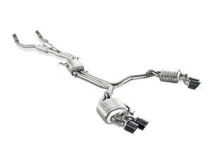 Akrapovic Evolution Line Titanium Cat Back Exhaust System for 2013-2017 Audi S6 and S7 Models