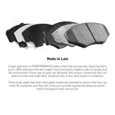 R1 1997-2013 Cadillac XLR Rear R1 Performance Sport Pads & Hardware Kit