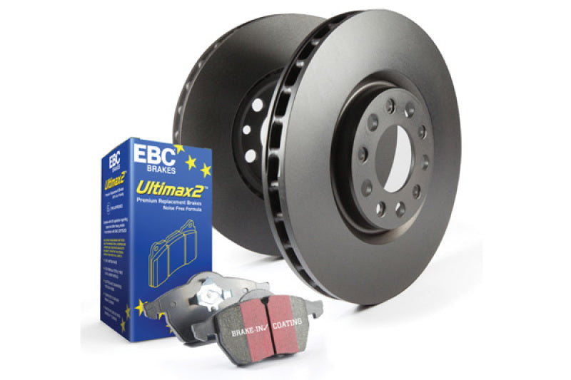 EBC S20 Brake Pad and Rotor Kit for 2015-2016 Subaru Legacy, Outback, and WRX – Front and Rear Replacement Set