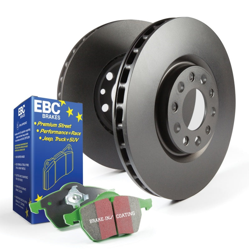 EBC 22+ WRX S11 Brake Pad and Rotor Kit also fits WRX 2015-2018 – Sport Compact Upgrade with Premium OEM Style Rotors