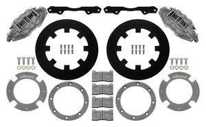 Wilwood Can-Am X3RS 17-21 Rear Brake Kit with 6 Piston Calipers - 11.25 Inch Anodized Performance Upgrade