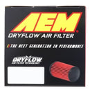 AEM Induction 2.75-inch Dryflow Universal Clamp-On Air Filter with 9-inch Element
