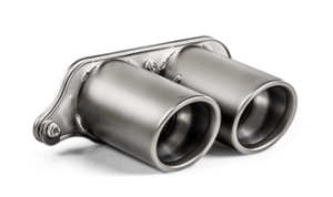 Akrapovic Titanium Tail Pipe Set for 2018-2020 Porsche 911 GT3 (991.2) | Part AKRTP-T/S/17