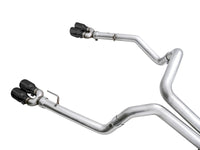 AWE Tuning 4th Gen GM 1500 6.2L 0FG Cat-Back Split Rear Exit (w/ Bumper Cutouts) - Quad Diamond Tips