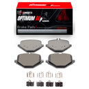 R1 2019-2025 Mercedes-Benz G63 4X4 Squared AMG Rear R1 Optimum OE Pads & Hardware Kit