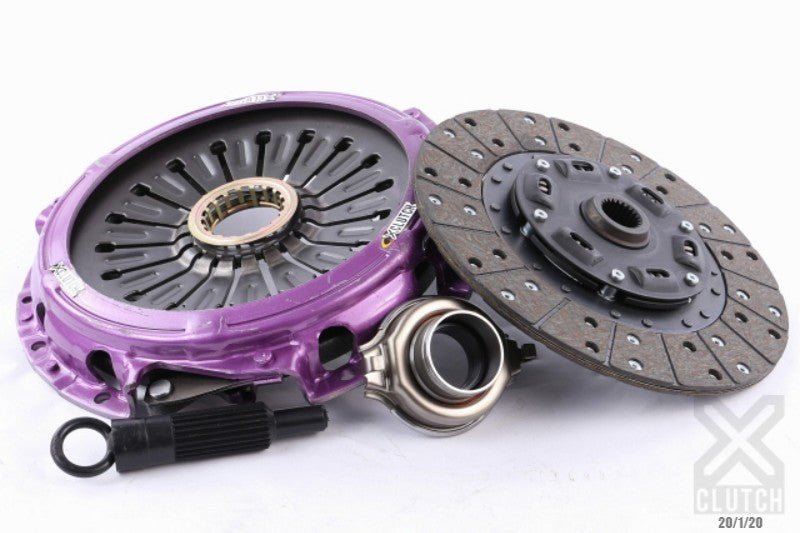 XClutch 07-17 Mitsubishi Lancer EVO X 2.0L Stage 1 Steel Backed Organic Clutch Kit (XKMI24011-1T)