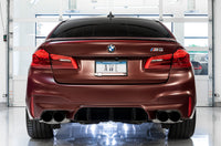 AWE Tuning 18-19 BMW M5 (F90) 4.4T AWD Cat-Back Exhaust - Track Edition (Diamond Black Tips)
