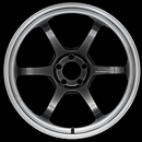 Advan R6 20x12 +20mm 5-114.3 Machining & Racing Hyper Black Wheel