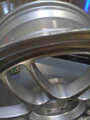 Enkei RPF1 17x8 5x100 45mm Offset 73mm Bore Silver Wheel 02-10 WRX & 04 STI — Scratch & Dent