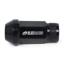 BLOX Racing Street Series Forged Lug Nuts - Black 12 x 1.5mm - Set of 16